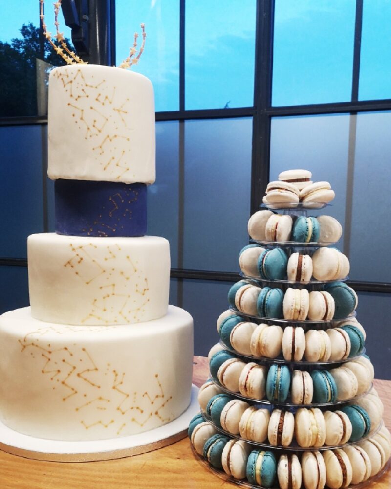Wedding cake "Ciel Étoilé"