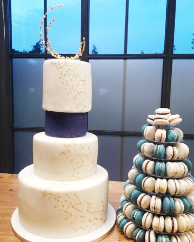 Wedding cake "Ciel Étoilé"